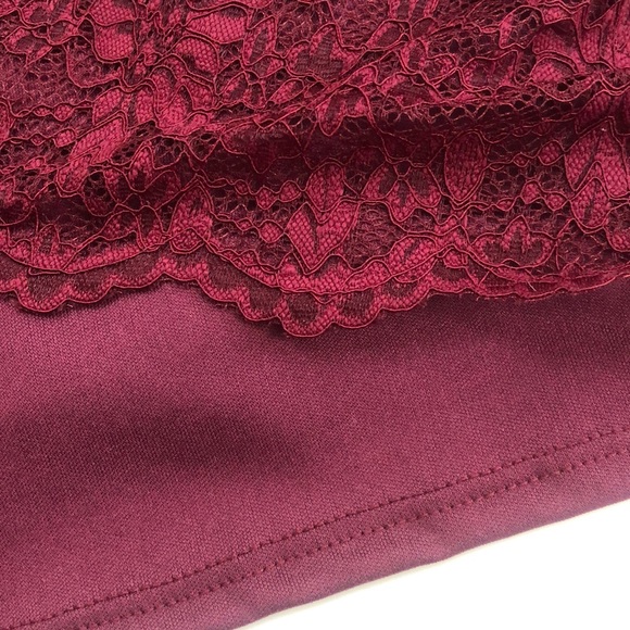 Altar’d State Burgundy Dress - Picture 4 of 4